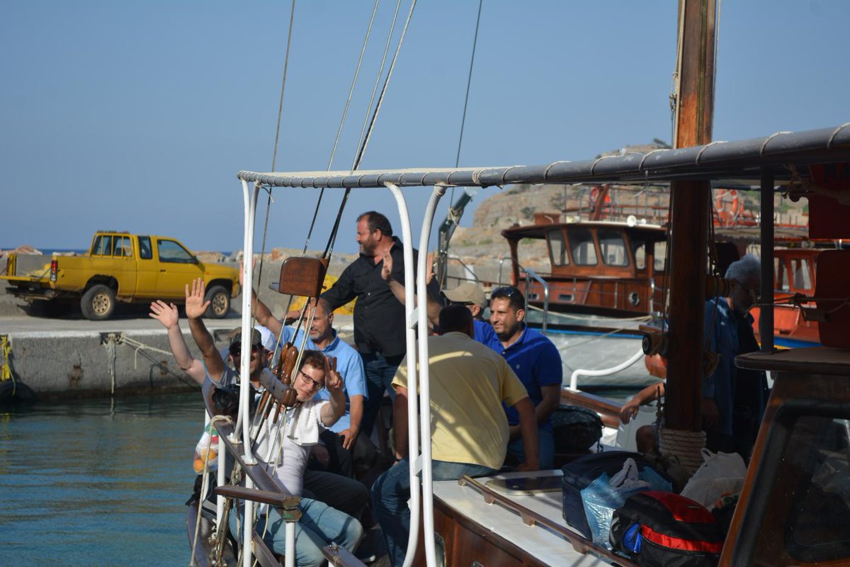 GazaFFlotilla's tweet photo. Freedom Flotilla III sets sail: #NextPortGaza https://t.co/PboR0MjE85 http://t.co/0POmPWE1rs