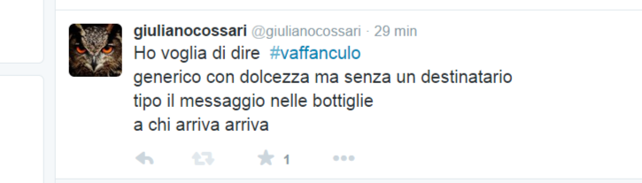Giulianoebasta's tweet photo. @Lanzichenecco7 il caso ha voluto che si posasse sul dito >@stefyancona giusto..
Non ci sono dubbi #ammoreee a vaffa http://t.co/0PBDxJ16l5