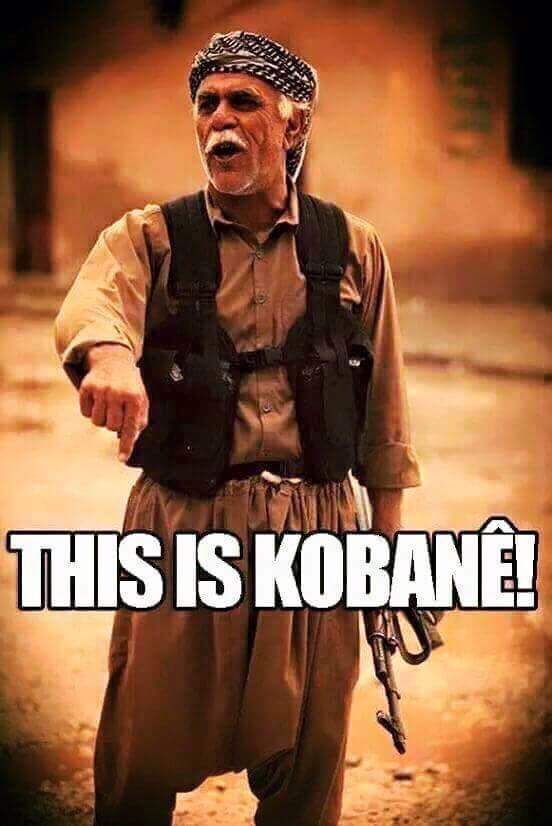EminDalga's tweet photo. This is Kobané! Burdan çıkış yok!!!!!♥◀▶↔↩↪♦♣♣♣Her çar perça ban dıkın,An AZADİ an MIRIN!!!!!!!!! http://t.co/yctzsqNeIe