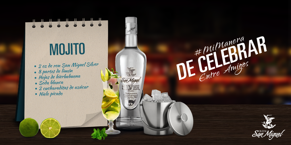 Un #Mojito para arrancar el fin de semana. #Coctel #RonSanMiguel #LaPreli #MiManeradeCelebrar