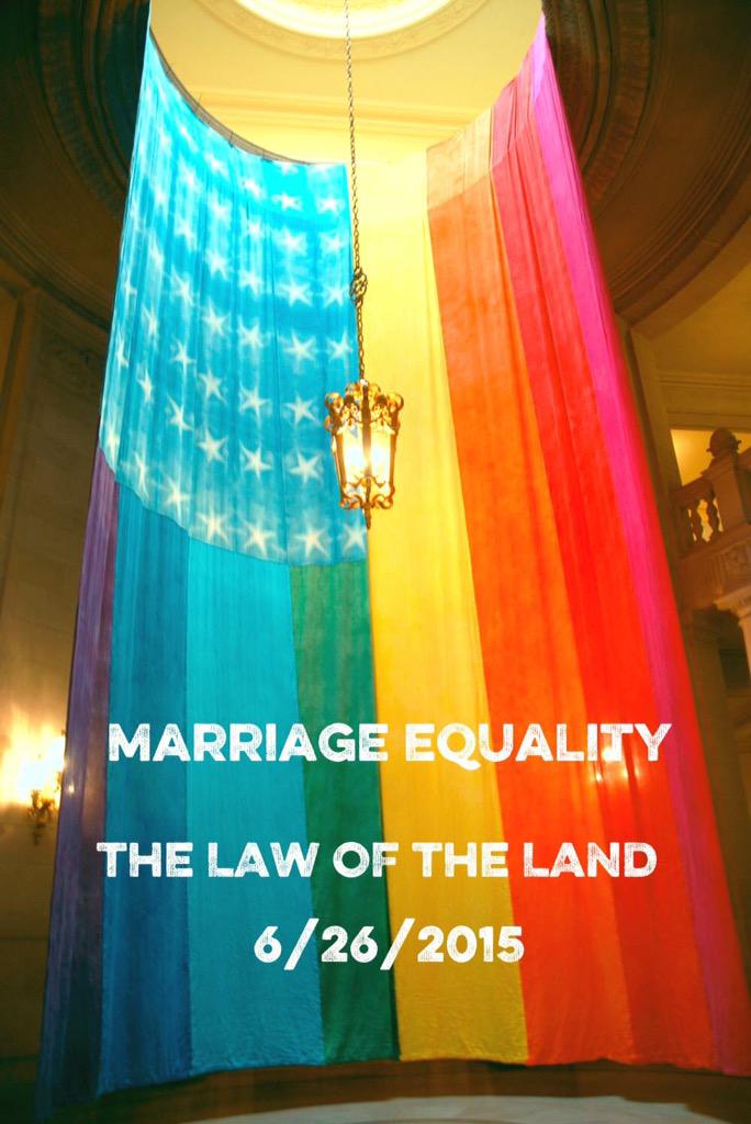 HellOfAnAsian's tweet photo. Woot! Finally! #gay #rights #gayrights #MarriageEquaility #LoveWins http://t.co/u6pFeg1gBK