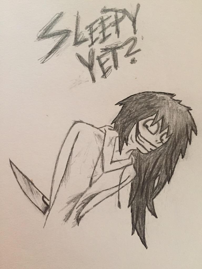 jeff the killer easy drawings