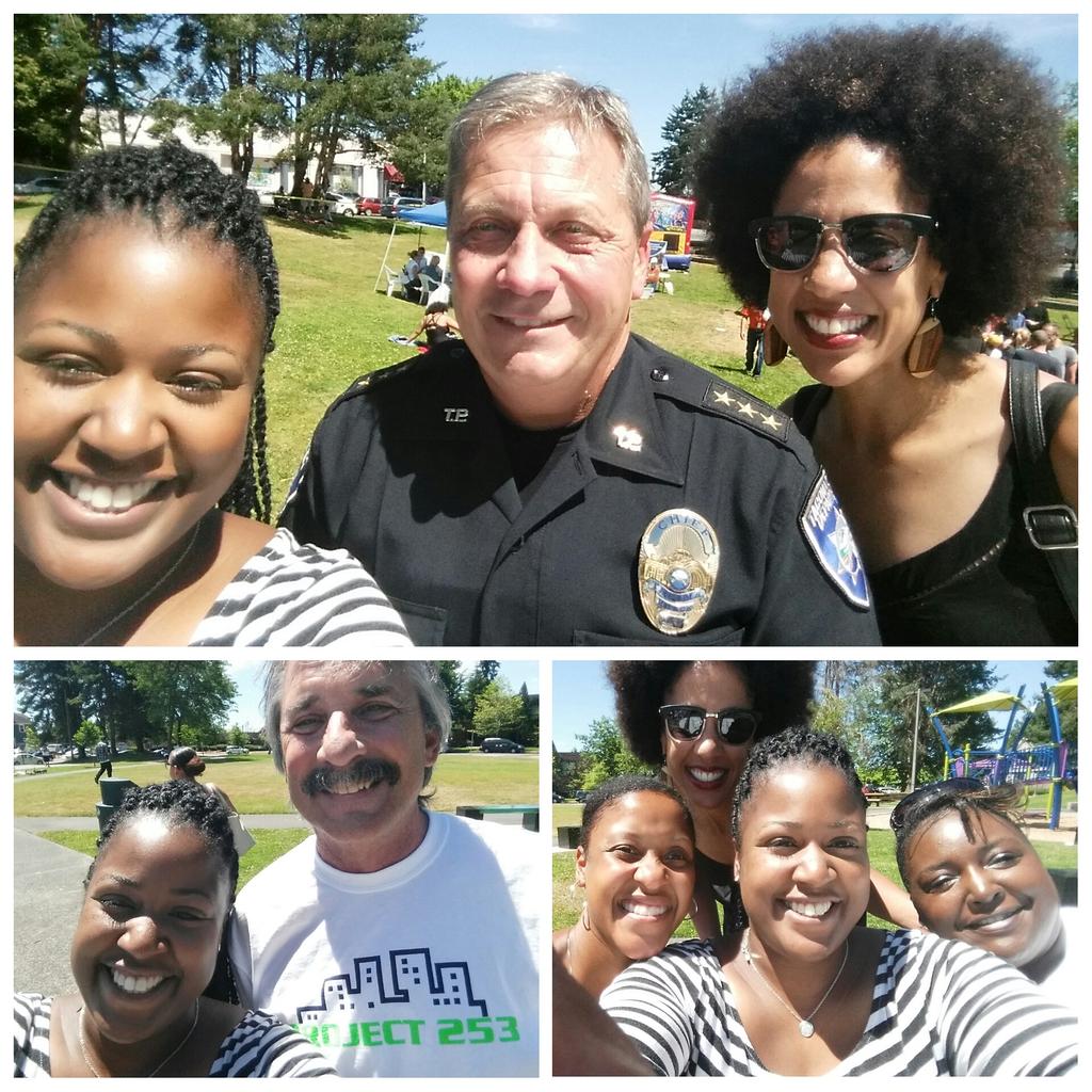 AmandadotEdu's tweet photo. @tacomaschools & @CityofTacoma representing at #Project253 Community BBQ @ People's Park #253STRONG http://t.co/VUmTp6us9d