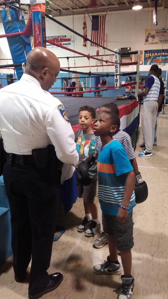 BaltimorePolice's tweet photo. #PCBatts explains the importance of teamwork and communication. #communitypolicing http://t.co/2621VS8IA5