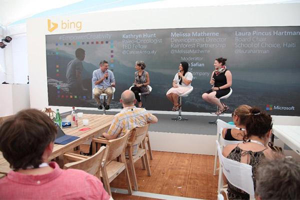 advertisingweek's tweet photo. Causes and creative thinkers collide at Cannes Lions 2015 #CreatGOOD #EmpowerCreativity http://t.co/WcMyExjgUe http://t.co/ihphV8gPEP