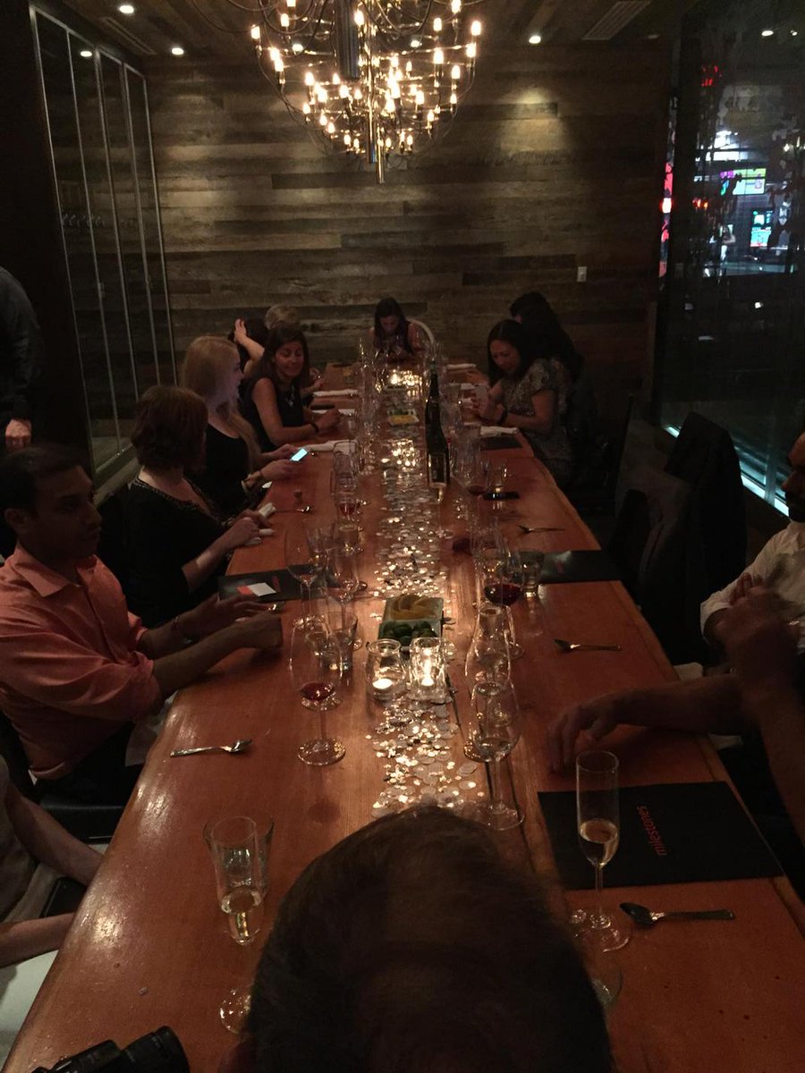Great media launch for <a href="/kimcrawfordwine/">Kim Crawford Wines</a> feature at  <a href="/milestonesCA/">Milestones Grill + Bar</a> restaurants #toronto