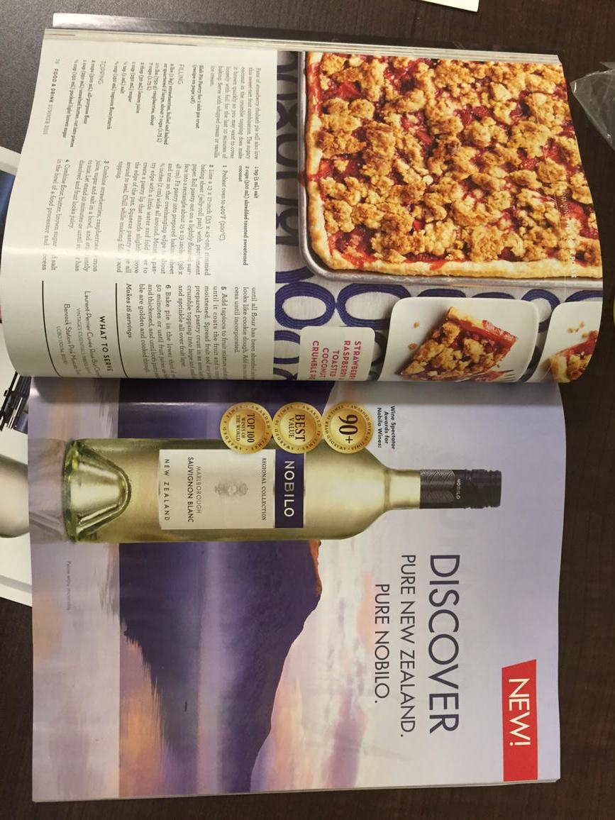 Fantastic to see <a href="/nobilowine/">Nobilo Wine</a> featured in <a href="/LCBOfooddrink/">LCBOFoodandDrink</a> this month #nzwine