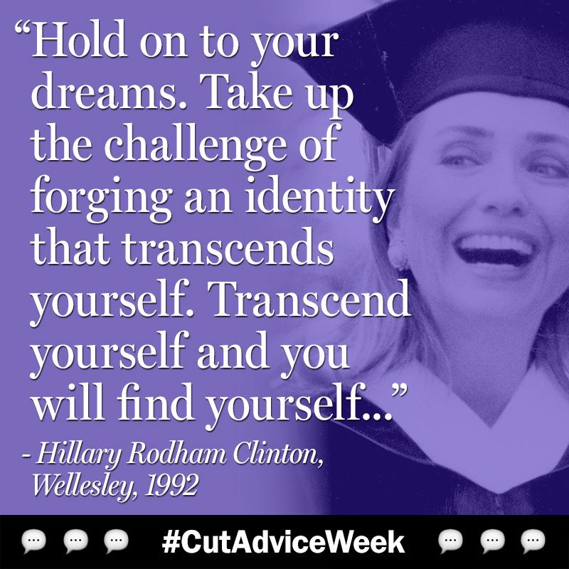 TheCut's tweet photo. #CutAdviceWeek featuring @HillaryClinton: http://t.co/pAIExUeBn6 http://t.co/WJev8Svrux http://t.co/cTGd0Cwr8Z