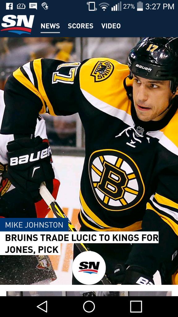 aa_iulaa's tweet photo. @MilanLucicCFC17 youll always to be my fav  player but im a true bruins girl. Good luck with your new team! 😢😖 http://t.co/x8gxYf5yrf
