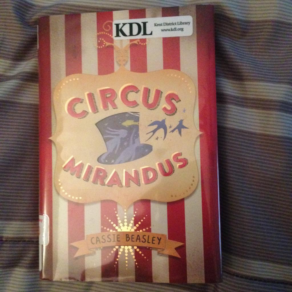 smithand1015's tweet photo. Finished "Circus Mirandus" by @beasleywrites today! #MagicOnPaper #MustRead #bookaday @colmestdagh @KariRoutledge http://t.co/woxgW07Tyt