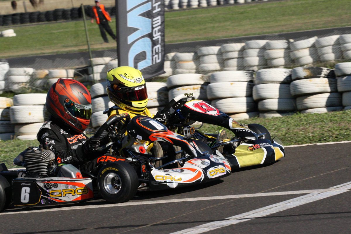Is this Cadet 9 finish even closer than the Cadet 12? #DubboRoks #PenriteOil #VortexMiniRok #KartingAustralia #NSWKC