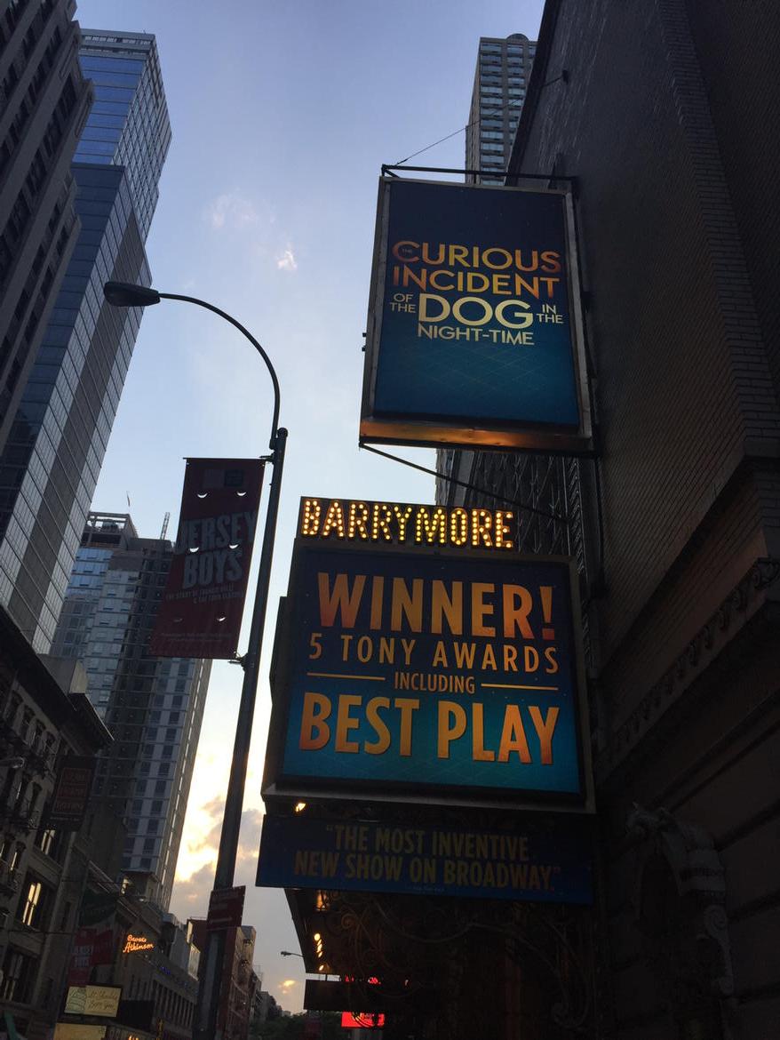GOBISHNY's tweet photo. #Broadway #CuriousIncident #NAEglobalorchestra http://t.co/8t0FzK2i0G