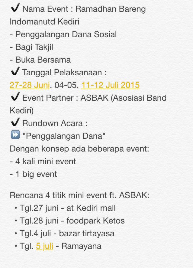 indomanutd's tweet photo. Kediri @indomanutd_KDRI bikin event keren nih sore ini, besok, dan minggu dpn guys, ada penggalangan dana sosial! http://t.co/l08A56Ly5x