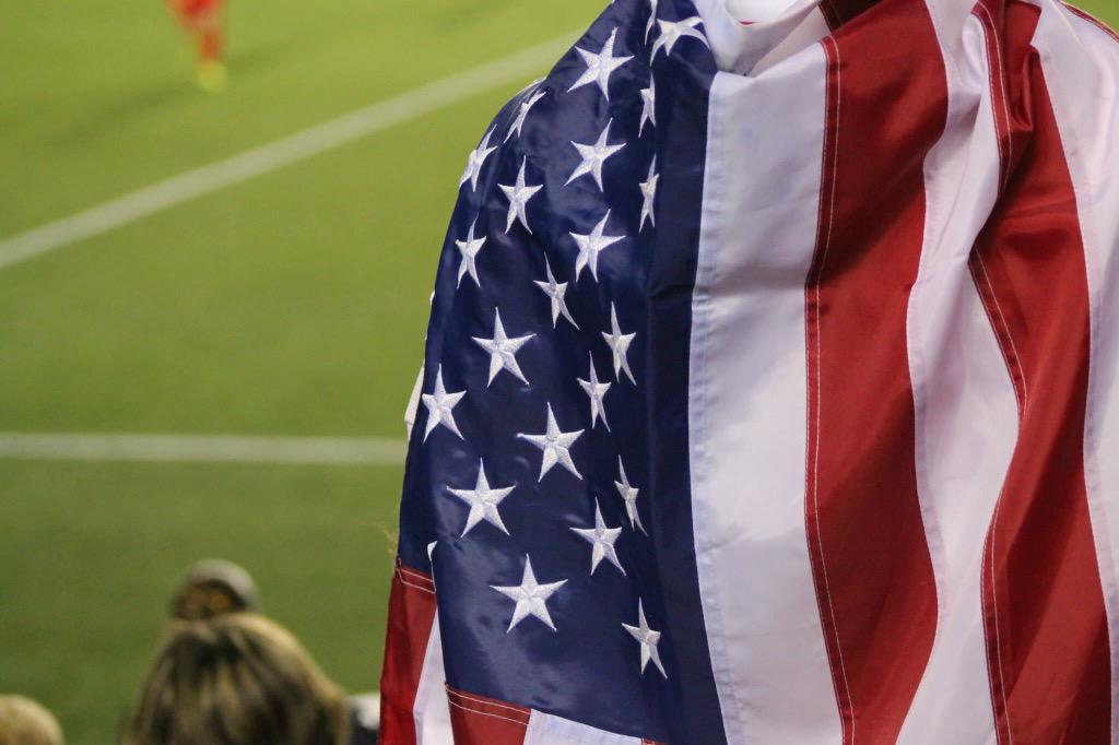 heymynameiskay's tweet photo. Just some photos I took at the USA vs China game tonight 🙈🇺🇸⚽️ #teamusa #usnwst #soccer #FIFAWWC http://t.co/wACLyTKNay