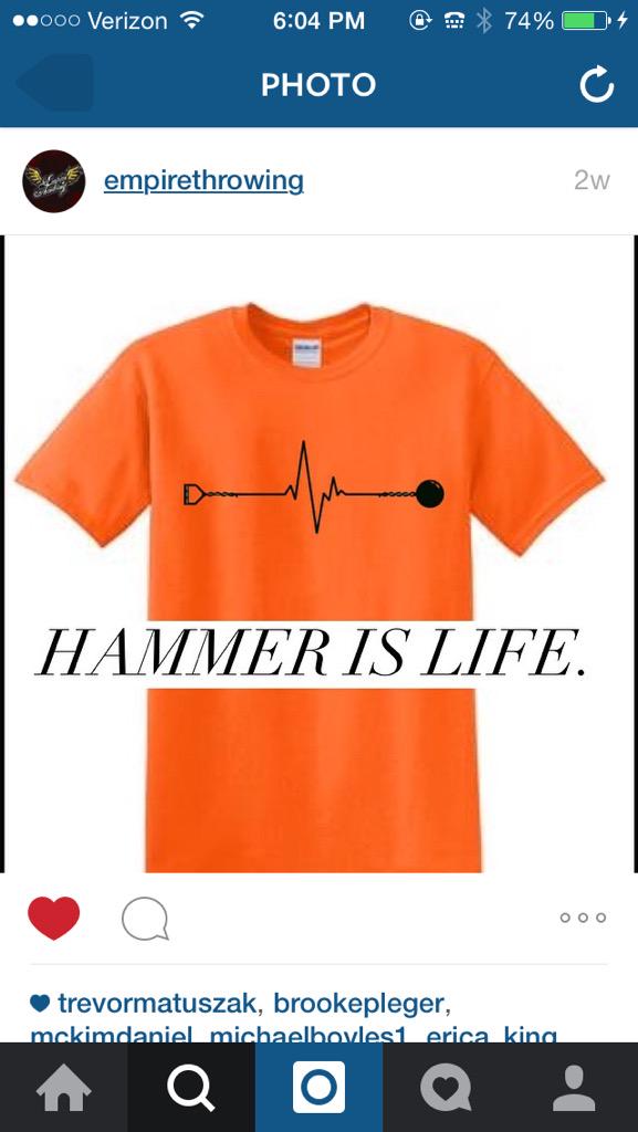 FemaleThrower's tweet photo. Check out these awesome thrower shirts by @EmpireThrowing These are just a few awesome designs! Get yours today! http://t.co/RM5dqA6C4Q