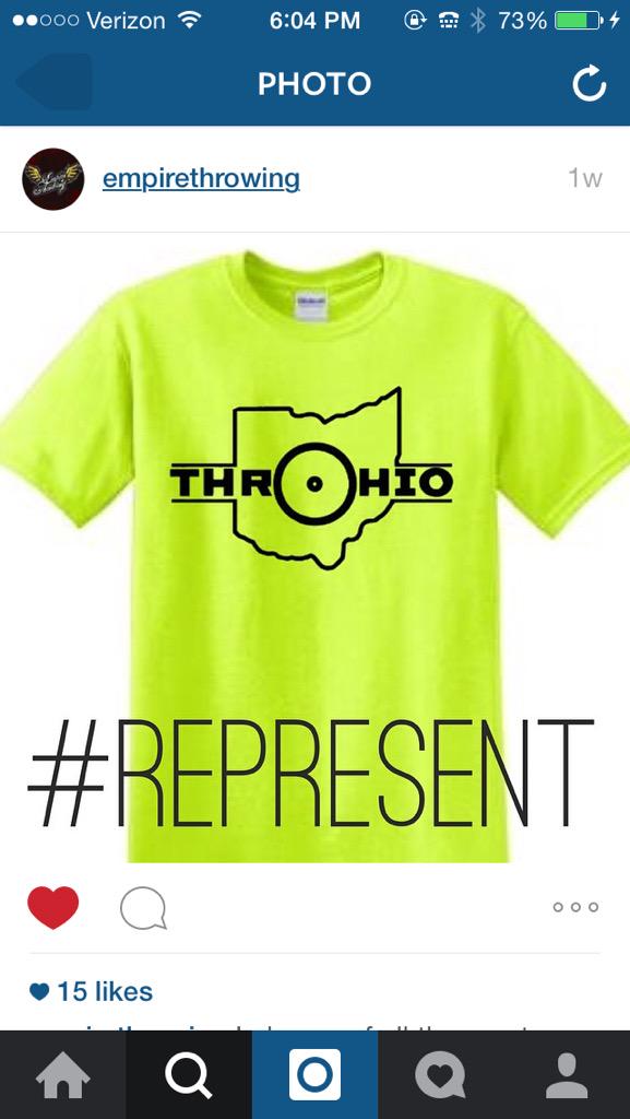 FemaleThrower's tweet photo. Check out these awesome thrower shirts by @EmpireThrowing These are just a few awesome designs! Get yours today! http://t.co/RM5dqA6C4Q