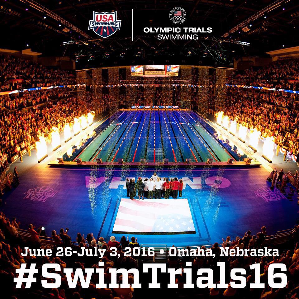 RowdyGaines's tweet photo. One year from now we will have our first 2016 Olympians. #Omaha #Rio2016 #NBC http://t.co/h2ReK4T7uw