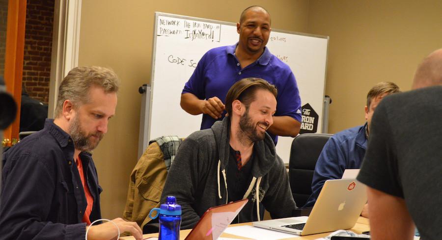 TheIronYard's tweet image. This weekend: The Iron Yard&apos;s Atlanta campus hackathon blog.theironyard.com/2015/06/24/iro… #hackATL #TIYAtlanta