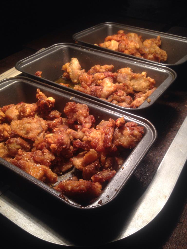 GushiToronto's tweet photo. #chicken #FNLROM #spicymaple #teriyaki #Japanese #karaage #streetfood #toronto #now #followme http://t.co/m0jFwBPRBA