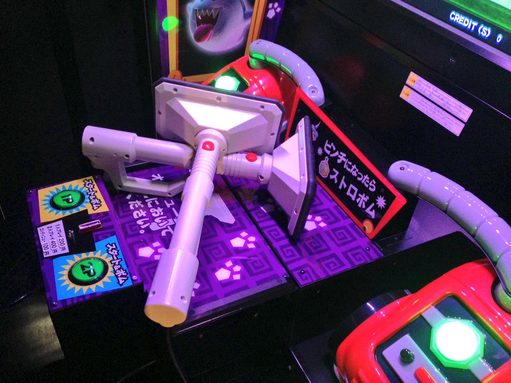 タイトーステーション上野アメ横店 ゲーム ルイージマンションアーケード 本日稼働開始です ルイージの初主役作品 ルイージマンションが登場です ゲーム中にルイージが使ってたオバキユームを操作してオバケを退治しよう ルイージマンション Http