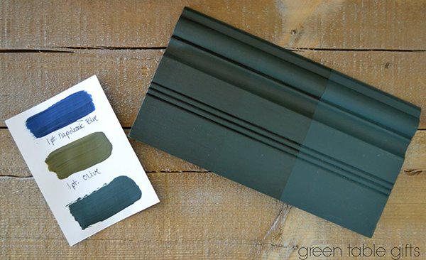 greentableaz's tweet image. The deep teal is one of our favorites. Mix Napoleonic Blue &amp;amp; Olive to get this color! #chalkpaint