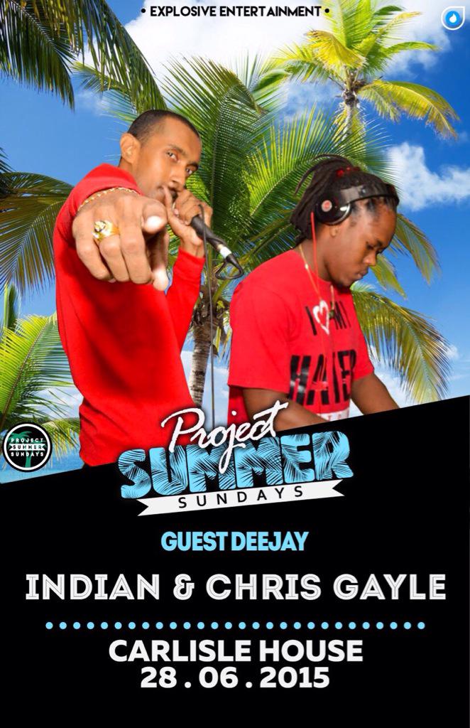 KingKeluh_'s tweet photo. Place shell when Indian & Chris Gayle land at #PROJECTSUMMERSUNDAYS 💃💃 #TeamUnchained http://t.co/Tya0sQ6EBm