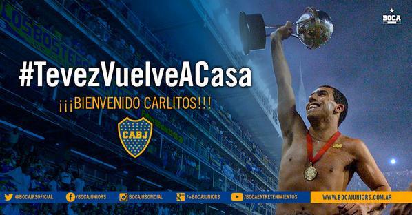 TI AMO <a href="/carlitos3210/">Carlos Tevez.</a> !! Good luck El Apache!! #Ad10sTevez