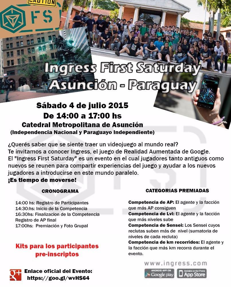Descarga Ingress, unite a la Resistencia y anímate a participar del evento :D
goo.gl/wvHS64