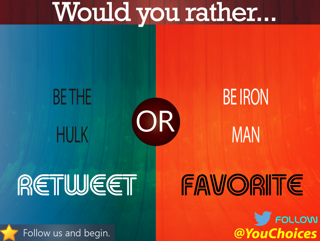 Would You Rather? tweet media