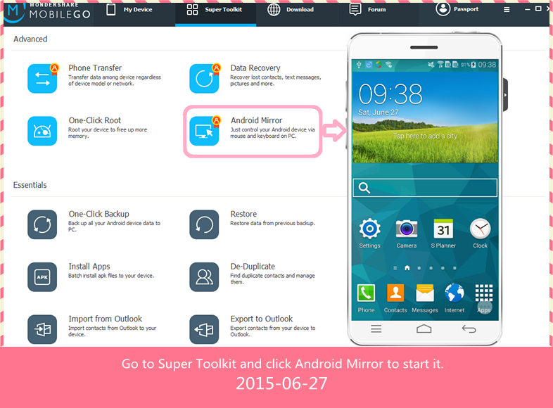 WSMirror's tweet photo. How do you launch Mirror? Three ways to start Mirror. http://t.co/ZjnPD7osdX