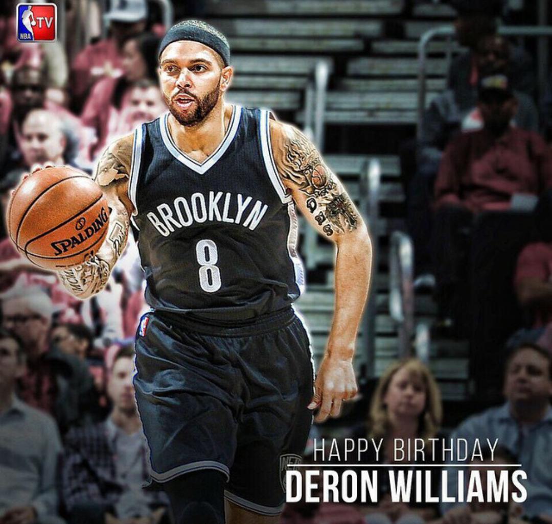 Join us wishing Deron Williams a Happy Birthday 