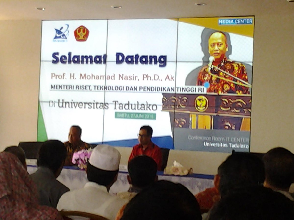 suparman1972's tweet photo. Kunjungan kerja Menteri Riset Teknologi dan Pendidikan Tinggi http://t.co/1JoFgZf3kk