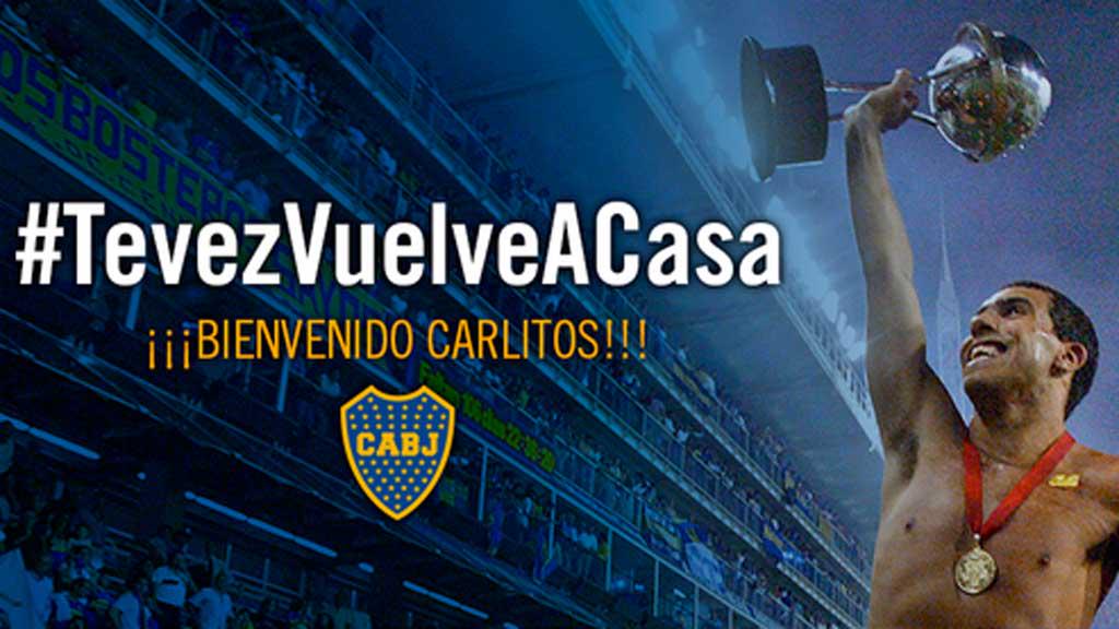 Danimorelli7's tweet photo. #TevezVuelveACasa y ahi estaremos para recibirte porque siempre te esperamos!!! @carlitos3210 http://t.co/nYvZCVdrOG