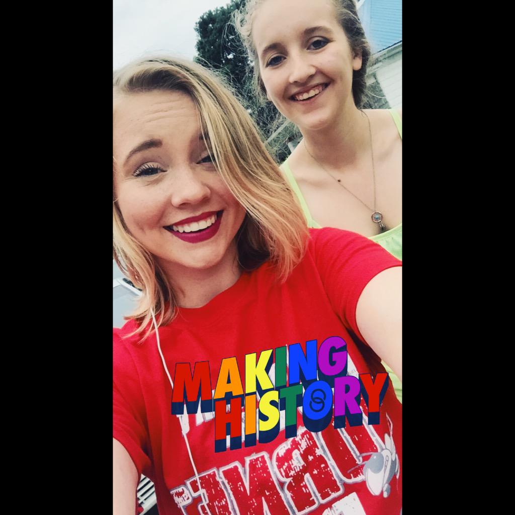 queen_acole's tweet photo. Me &amp; my sister celebrating the good news 😍 #LoveWins http://t.co/rQMIJ8YNg5