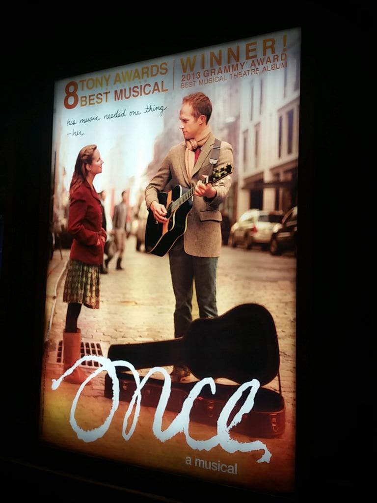 ChakamehShafii's tweet photo. Finally got to see it ! #Onceto  #broadway http://t.co/OHysf3bW3K
