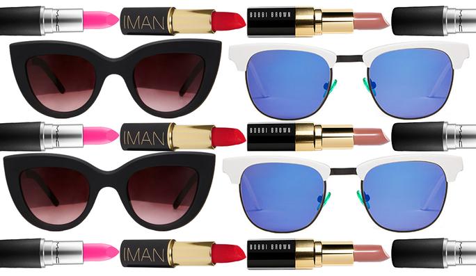 Sunglass-and-lipstick pairings to fit every summer mood: trib.al/5hPn352