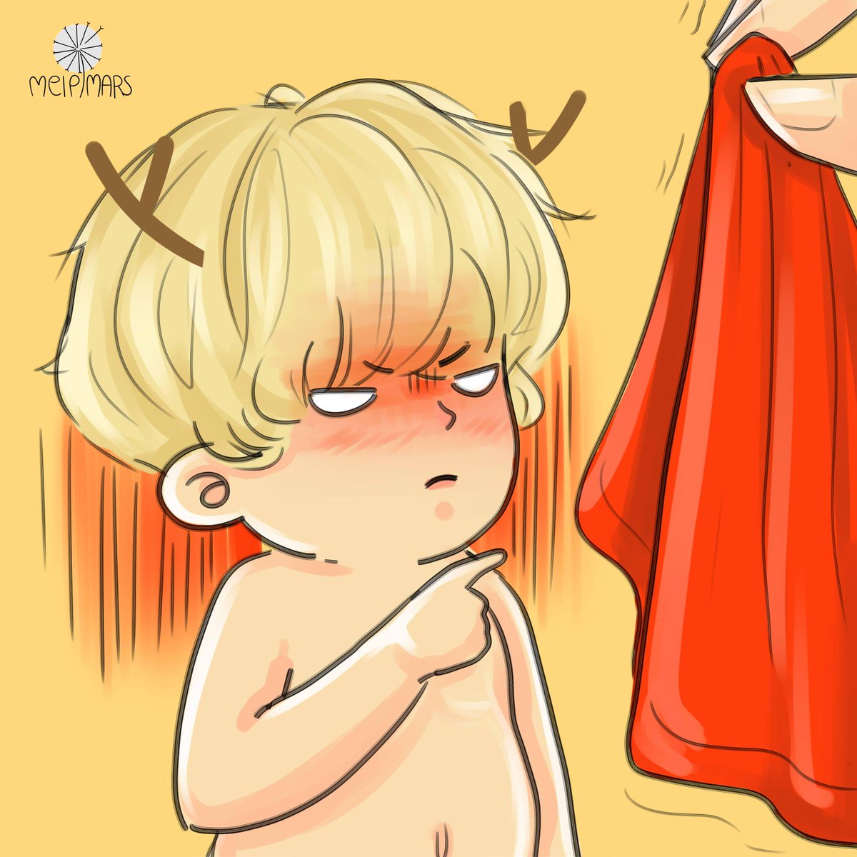 Meipimars's tweet photo. เอาผ้าเช็ดตัวเลามา ไม่งั้นเลาจะโกรธ !!!!!
#เสี่ยวลู่โกรธมาก #Luhan http://t.co/ov4eDem3xD