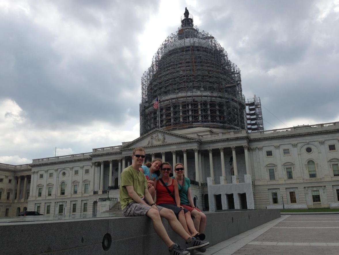 RyanRowlette's tweet image. Super fun day. Got to see the Capitol, which they are converting to an escape pod for Pres in case of emergency.