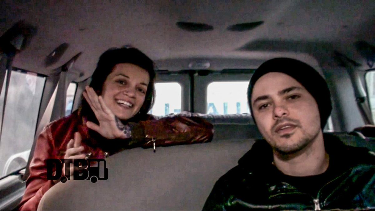 DigitalTourBus's tweet photo. Go watch @iamreneephoenix &amp; Thomas, from @fitforrivals, talk about crazy tour stories at http://t.co/MMUcdFyEQg http://t.co/jwP2Ajacyl