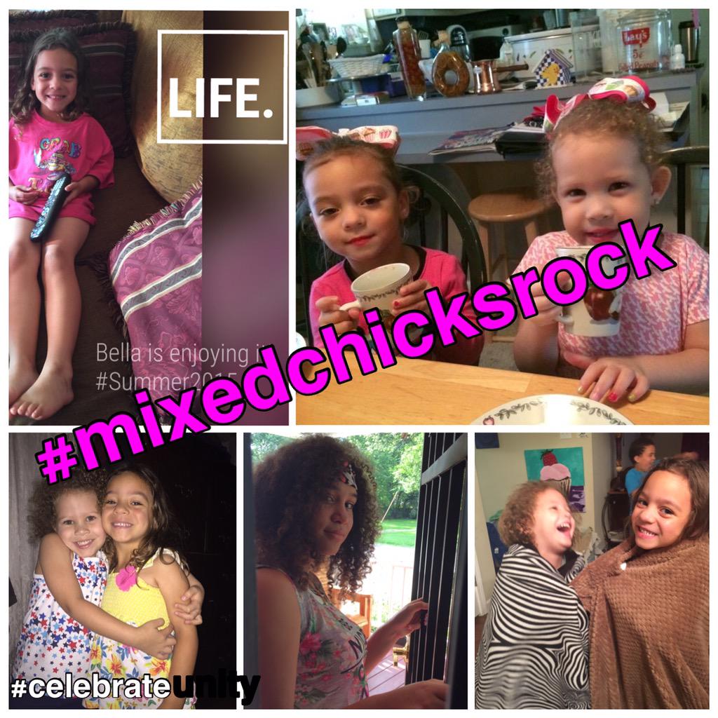 CelebrateUnity's tweet image. #CelebrateUnity #blackandwhite #mixedchicksrock July is #unitymonth