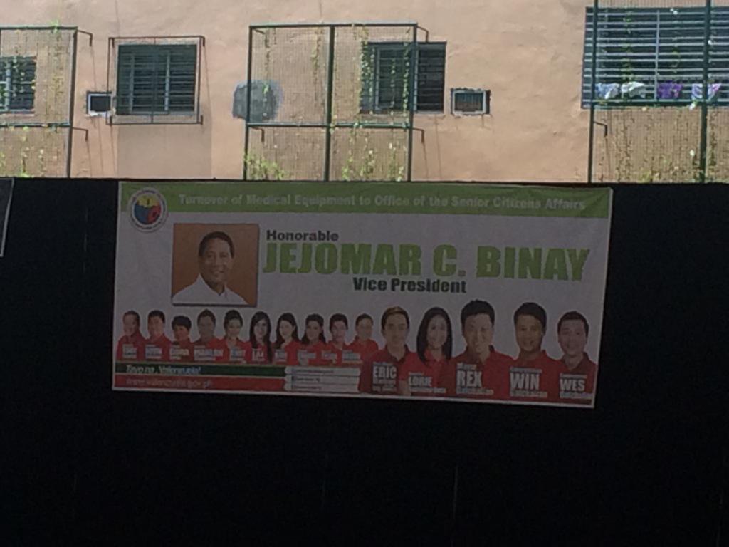VCPS_SPCR's tweet image. #VPVisit Vice Pres Jejomar C Binay visited Valenzuela City @ValenzuelaCPS @NCRPOReact