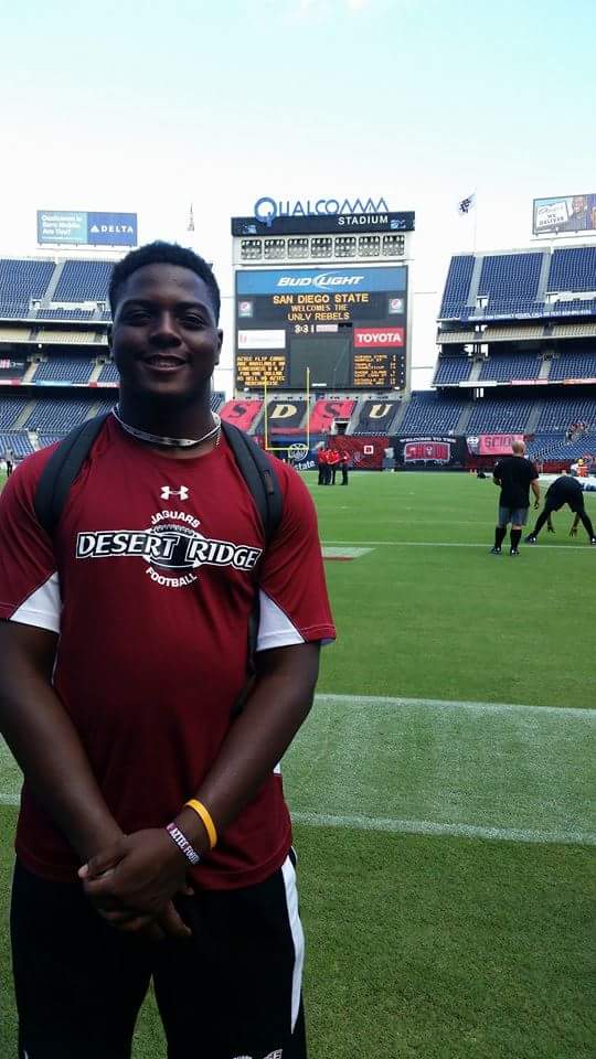 First visit to San Diego state