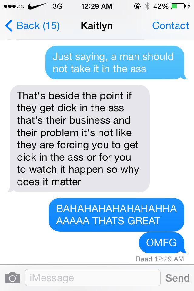 bjames_ryan's tweet photo. Our gay people debates @Kaitlyynnn__ http://t.co/XsphzyWIqW