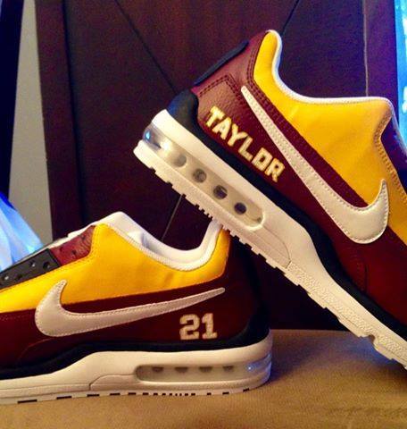 custom redskins shoes