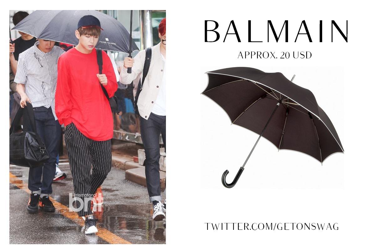 Beyond Style ✼ ✼ on Twitter: "Jungkook #BTS 150626 #Jungkook Pierre Balmain umbrella (not exactly the same approx. 20 USD @BTS_twt http://t.co/gULDMKR2eT" / Twitter