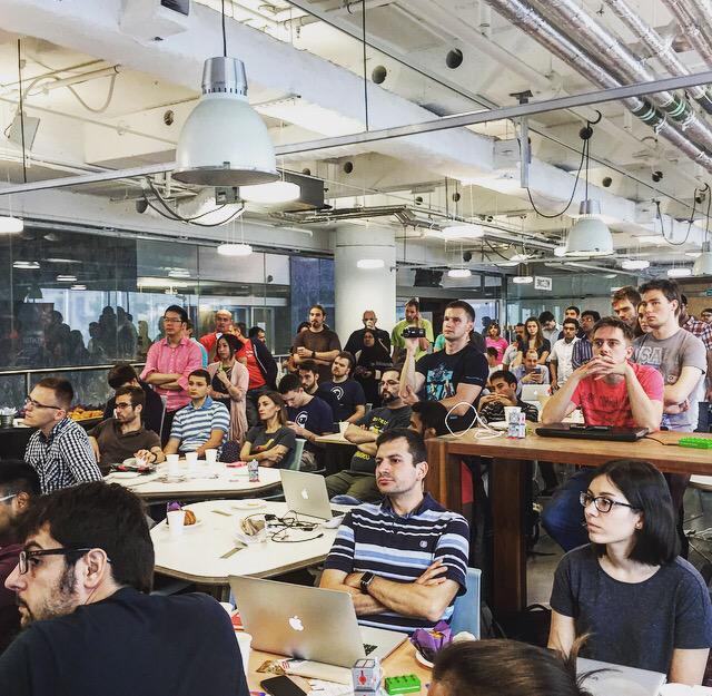 KevinLCarrillo's tweet image. It's a packed house at @hubwestminster for @Sabre_Corp's #DestinationHack London hackathon | #ReinventTravel