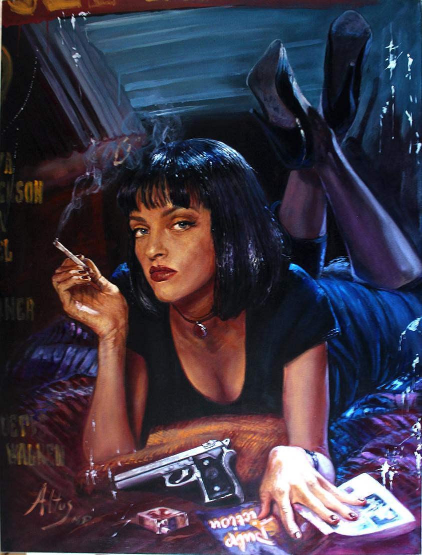 Pulp-Fiction 36x48" ( 90x120cm)