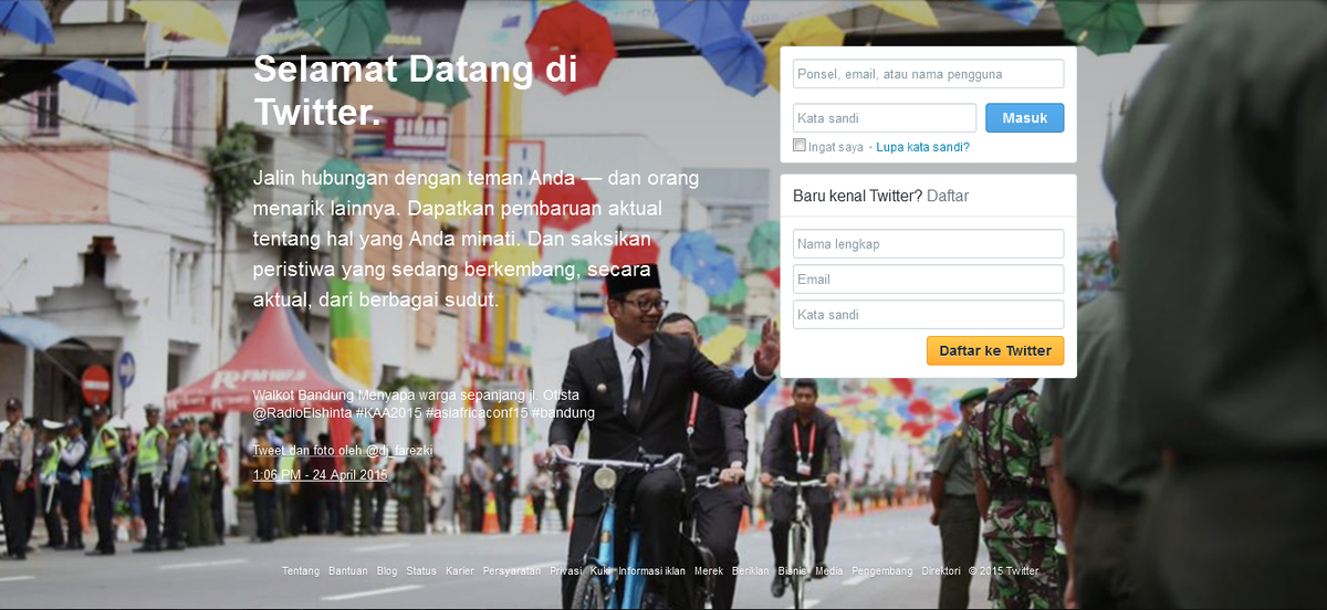 Ridwan Kamil tweet media