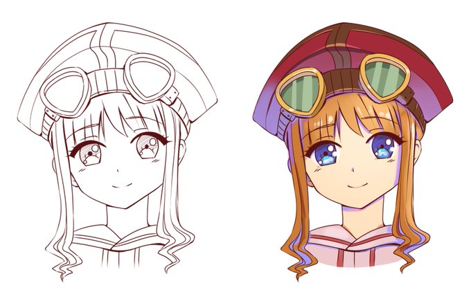 clean lineart and hard shading today~ it's Tita from tLoH:TitS 