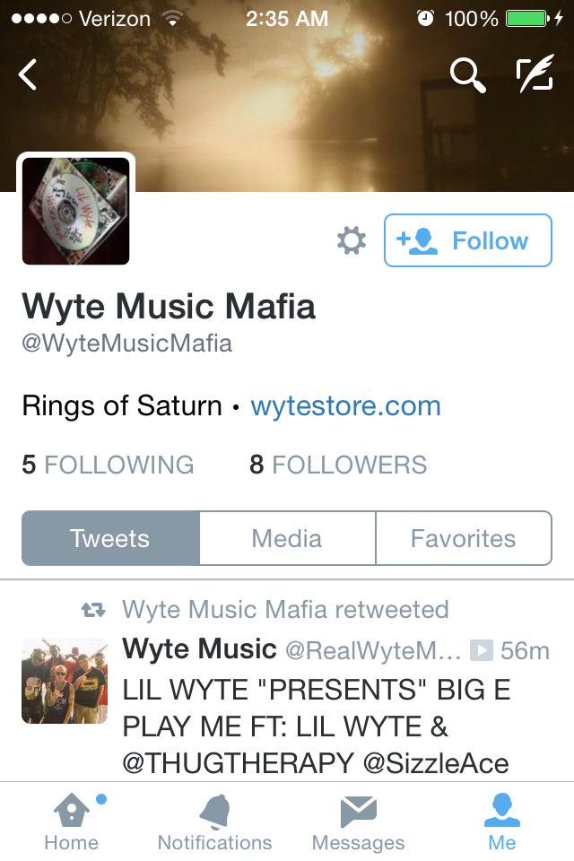 made a new page tweet media